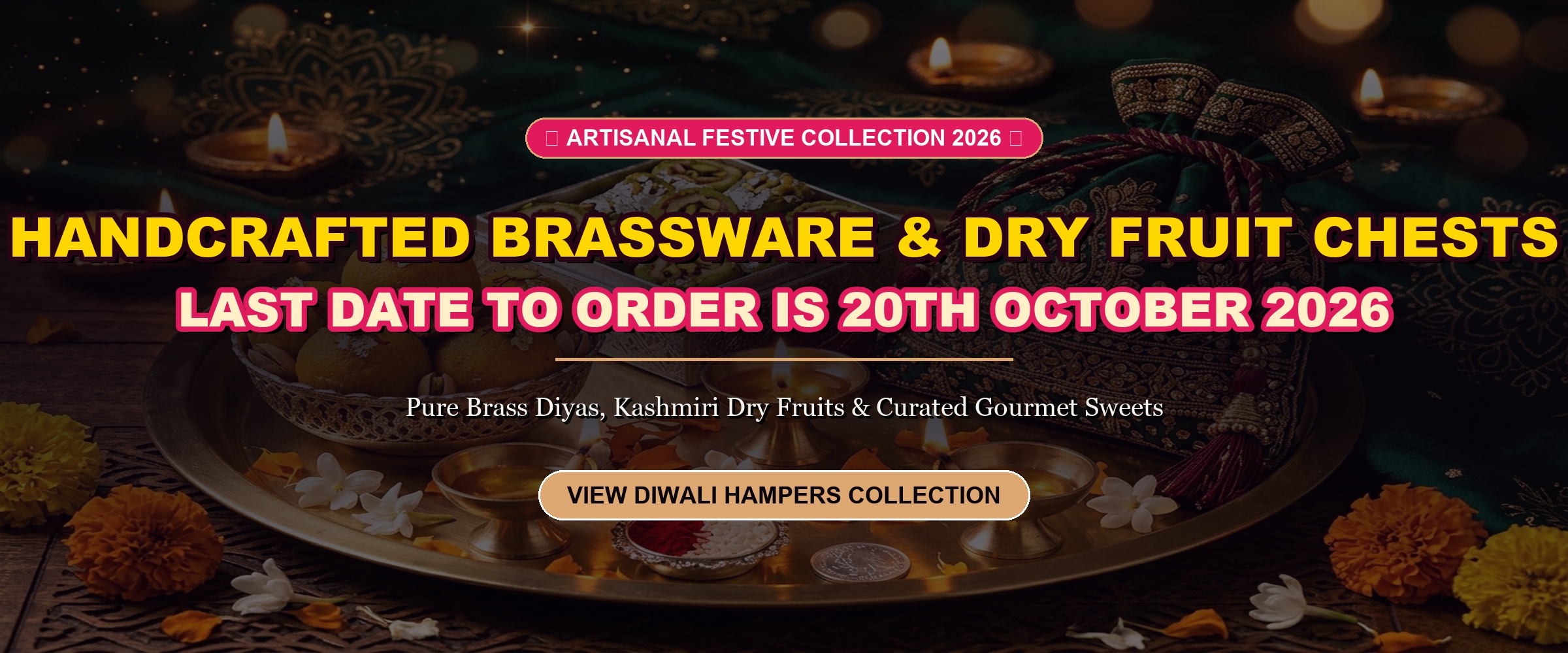 Handcrafted Brassware & Kashmiri Dry Fruit Chests 2026